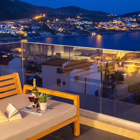 Sleeps 10 Air Con Wifi * Kalkan